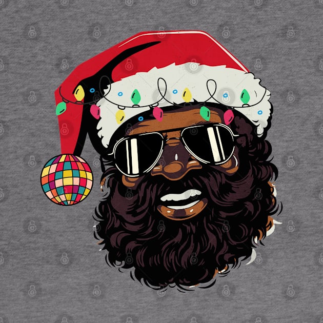 Afro Santa by MZeeDesigns